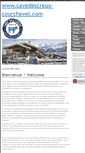 Mobile Screenshot of cavedescreux-courchevel.com